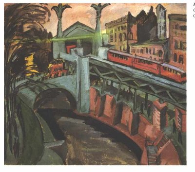 Hallesches Tor de Ernst Ludwig Kirchner